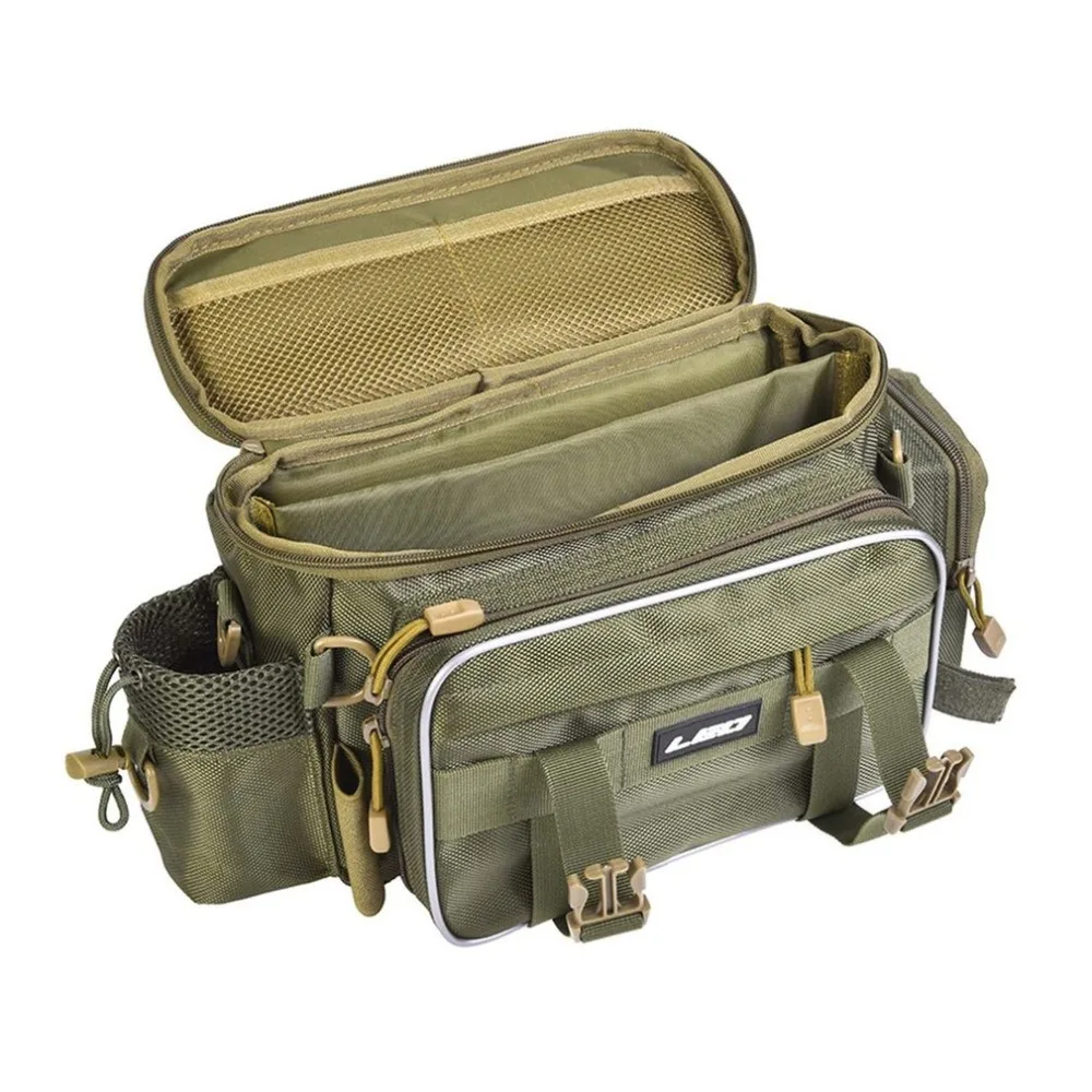 

LEO Fishing Bag Men Women Multifunction Waterproof Outdoor Waist Shoulder Bag Case Reel Lure Storage bag Fishing Tackle