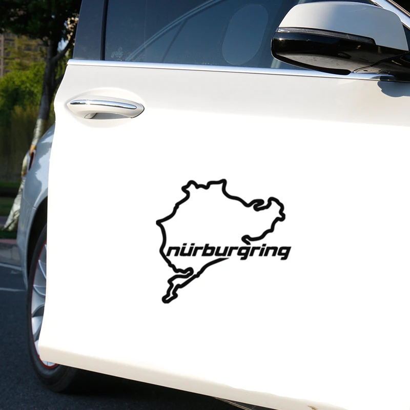 Nurburgring Автомобиля Виниловая наклейка стикер D060|Наклейки на автомобиль| |