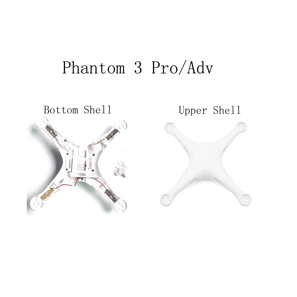 DJI Phantom 3 Pro/Adv ремонт Sapre часть Верхняя Нижняя оболочка