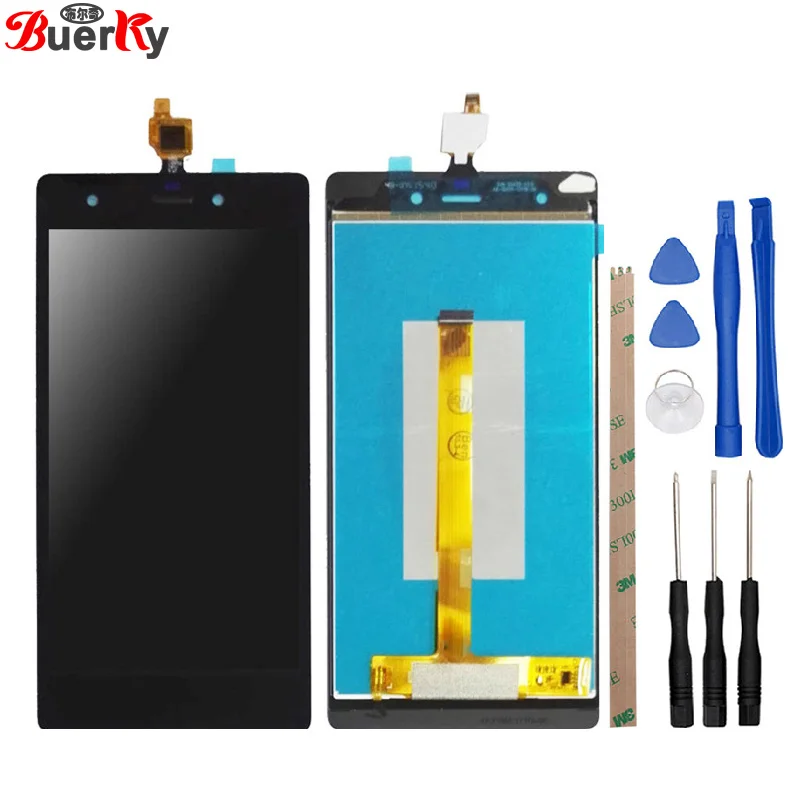 BKparts 100% 1pcs lcd For Wiko Pulp 4G Full LCD Display Touch Screen+tools glass digitizer assembly Replacement Free Shipping | Мобильные