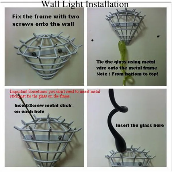 wall sconce install