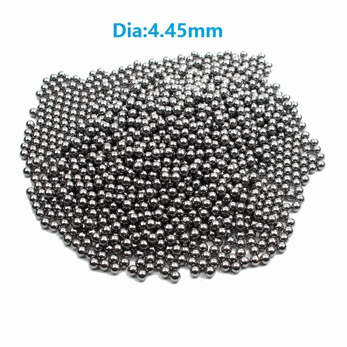 

1kg/lot steel ball Dia 4.45mm high-carbon steel balls bearing precision G100