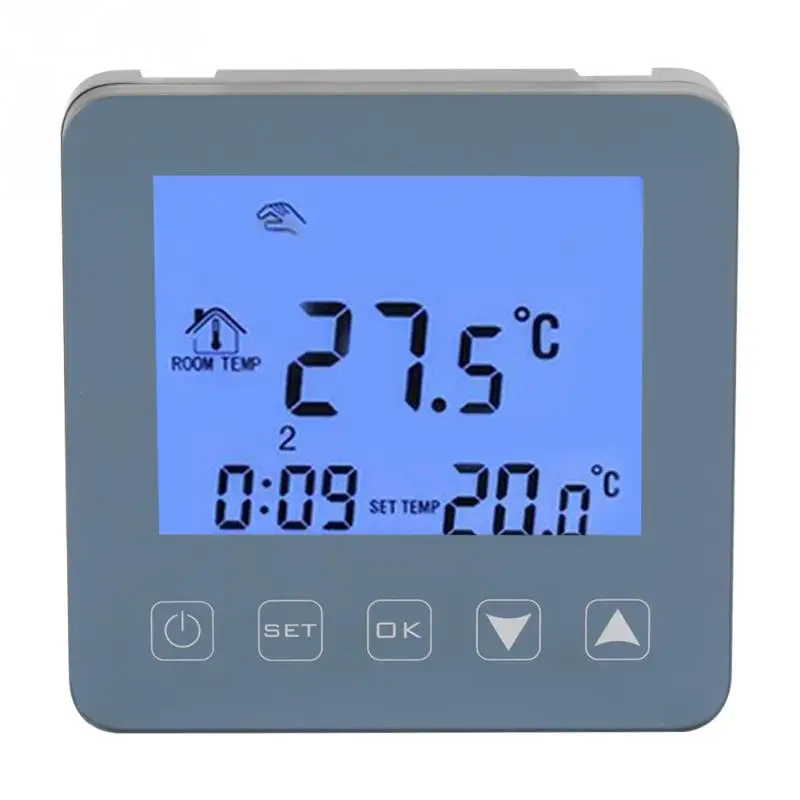 

1Set Digital Indoor Temperature Switch 16A Electric Heating Thermostat WiFi Temperature Controller LCD Display with NTC Sensor