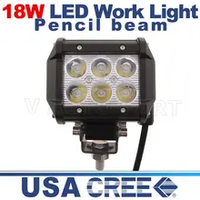 Tkeapl THTMH 18 Вт " дюймовый точечный светодиодный рабочий свет внедорожный грузовик внедорожник ATV 4WD Лодка лампа 1260LM