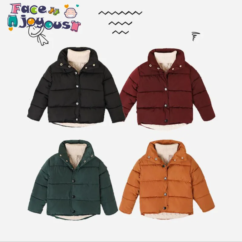 

2018 Boy Jacket Autumn Winter New Children's Cotton Children's Clothing Winter Thickening Korean Boys Jacket