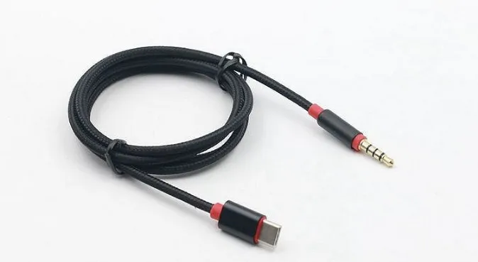 Аудиокабель адаптер с разъемом USB Type C на 3 5 мм Aux кабель для автомобильного