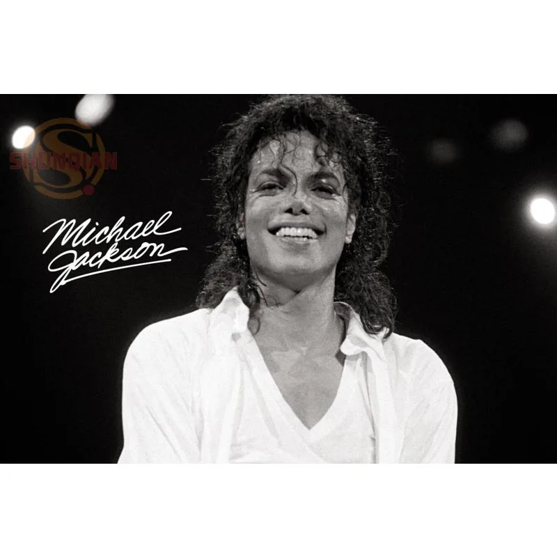 

Best Nice Custom Michael Jackson Poster Good Quality Wall Poster Home decoration Silk Poster For Bedroom cd%26