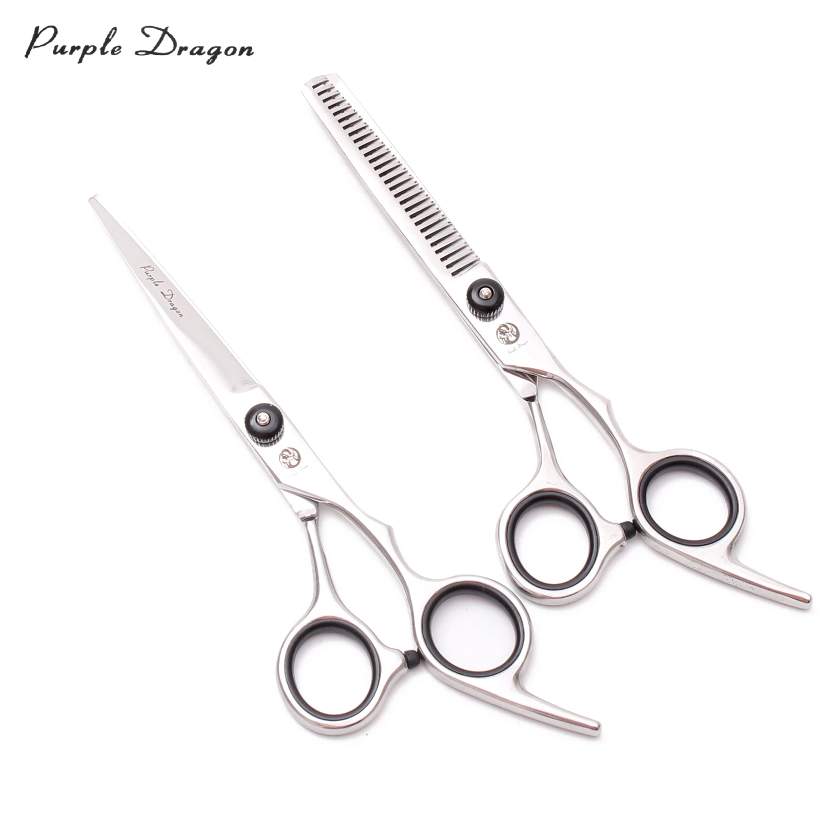 

Z1001 6.5" Stainless Purple Dragon Professional Hairdressing Scissors Normal Shears Thinning Scissors Hair Scissors Dropshipping