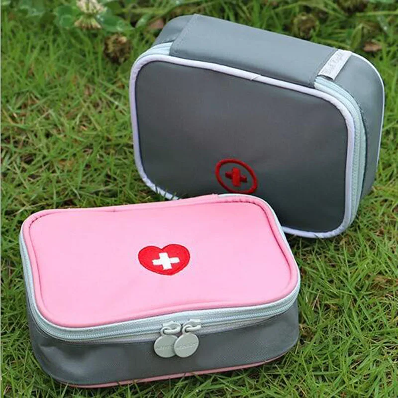 

Medicine Band Aid Outdoors Camping Hunt Pill Storage Bag Travel First Aid Bag Survival Kit Earthquake Emergency Kits