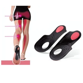 

1 Pair Silicone Legs Orthotic Insole Universal Flat Foot Orthotic Correction Arch Support Feet Care Supplies