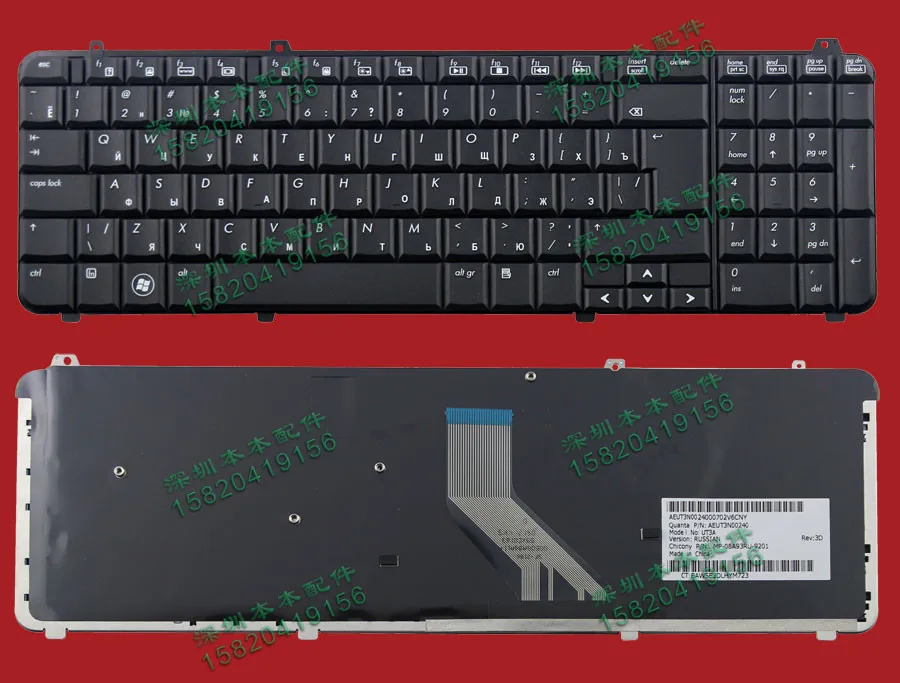 New original RU standard For HP dv6 1000 dv6 11001 with