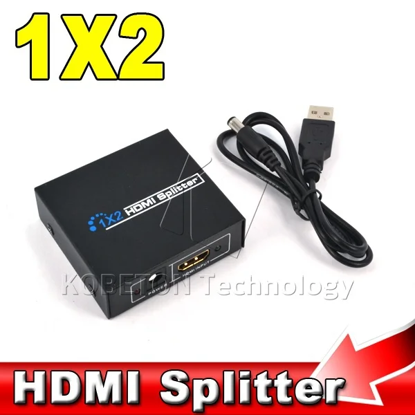 Kebidu 1-2 порта Переключатель HDMI+ DC 5 В 1A адаптер или USB кабель питания для 1080 P 3D HDTV HDCP HD аудио видео