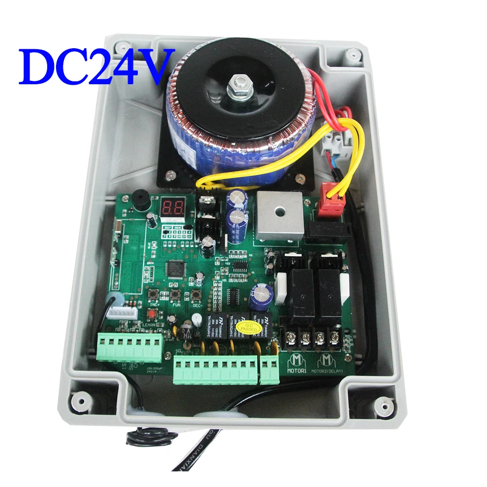 US $269.40 DC24V Actuators For Swing Gates With Transformer Max Single Leaf Length 2meters For AC220V Or AC110V Automatic Swing Gate Opener