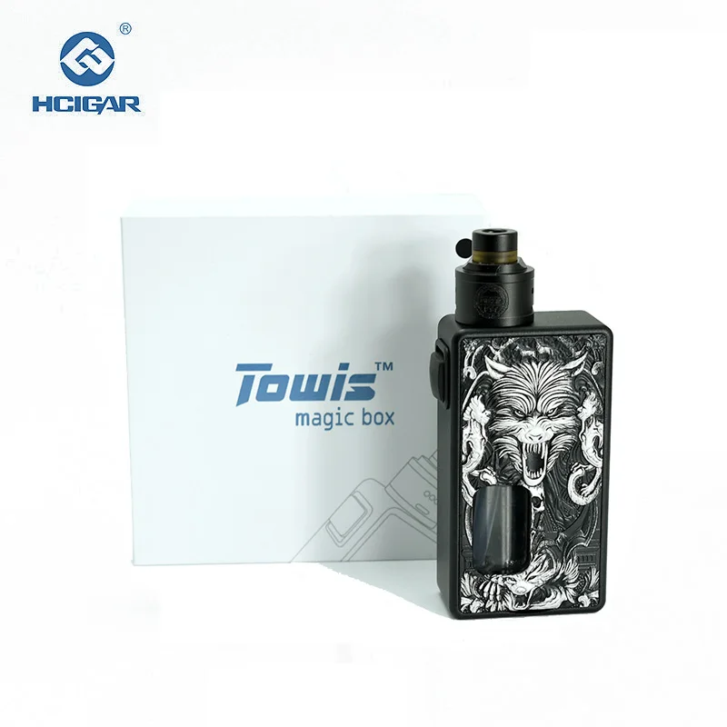 Original HCIGAR Towis magic box squonk Mechanical kit with Maze 1.1 Vaporizer 18650 Battery mech Kit Electronic cigarettes Original HCIGAR Towis magic box squonk Mechanical kit with Maze 1.1 Vaporizer 18650 Battery mech Kit Electronic cigarettes