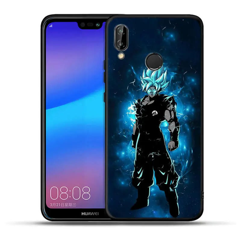 H1202 Dragon Ball Z Super DBZ Goku Модный чехол для huawei mate 20 10 P30 P20 P10 P9 P8 Lite Pro P Smart чехол для телефона чехол - Цвет: H1202