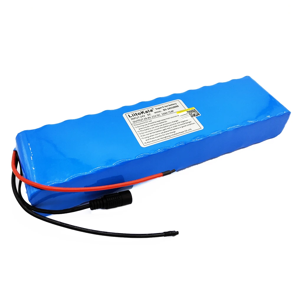 Liitokala DC 24V 10ah 7S4P батареи 15A BMS 250W 29,4 V 10000 mAh батарея для моторного стула набор электрическая мощность+ 29,4 V 2A зарядное устройство