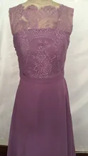 Best sales in 2016 schöne farbe spitze plus größe brautjungfer chiffon abendkleid dance