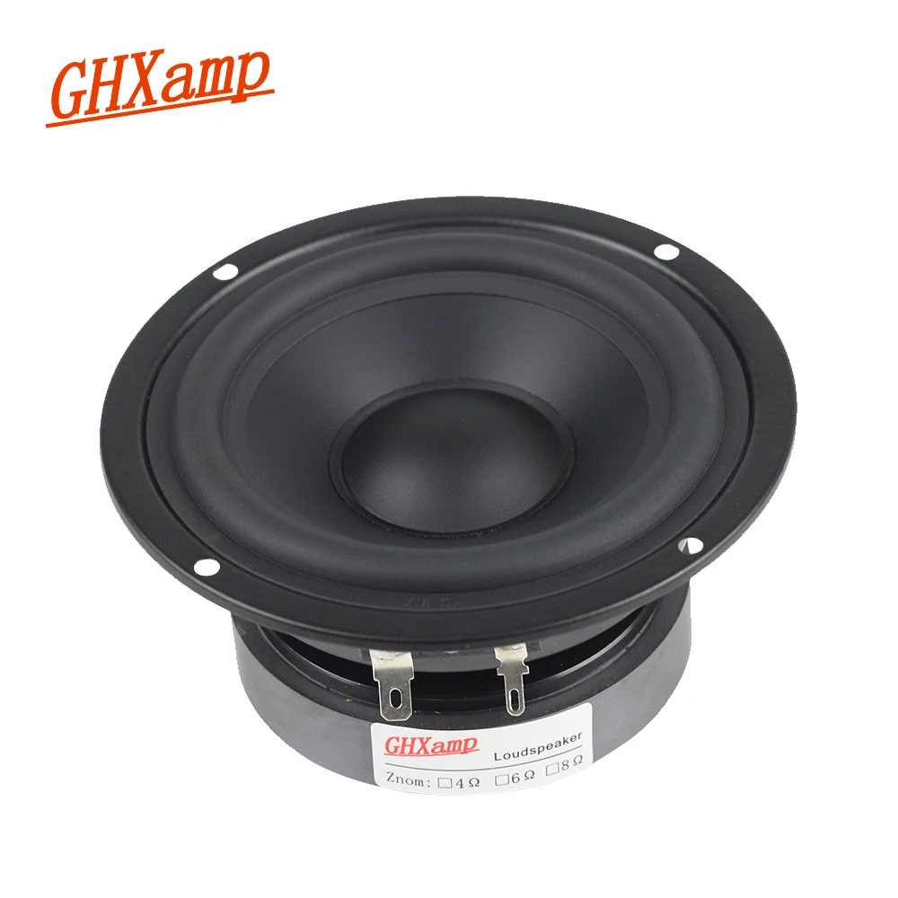 GHXAMP 4 INCH 8OHM 80W Pure Midrange Speaker Unit Alto Speaker Mediant HIFI Bookshelf MID Units Metal fully Sealed DIY 1PC GHXAMP 4 INCH 8OHM 80W Pure Midrange Speaker Unit Alto Speaker Mediant HIFI Bookshelf MID Units Metal fully Sealed DIY 1PC