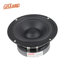Ghxamp 4 дюймов 8OHM 80 Вт чистый СЧ Динамик блок Alto Динамик mediant HiFi полочная MID единиц металла полностью герметичный DIY 1 шт.