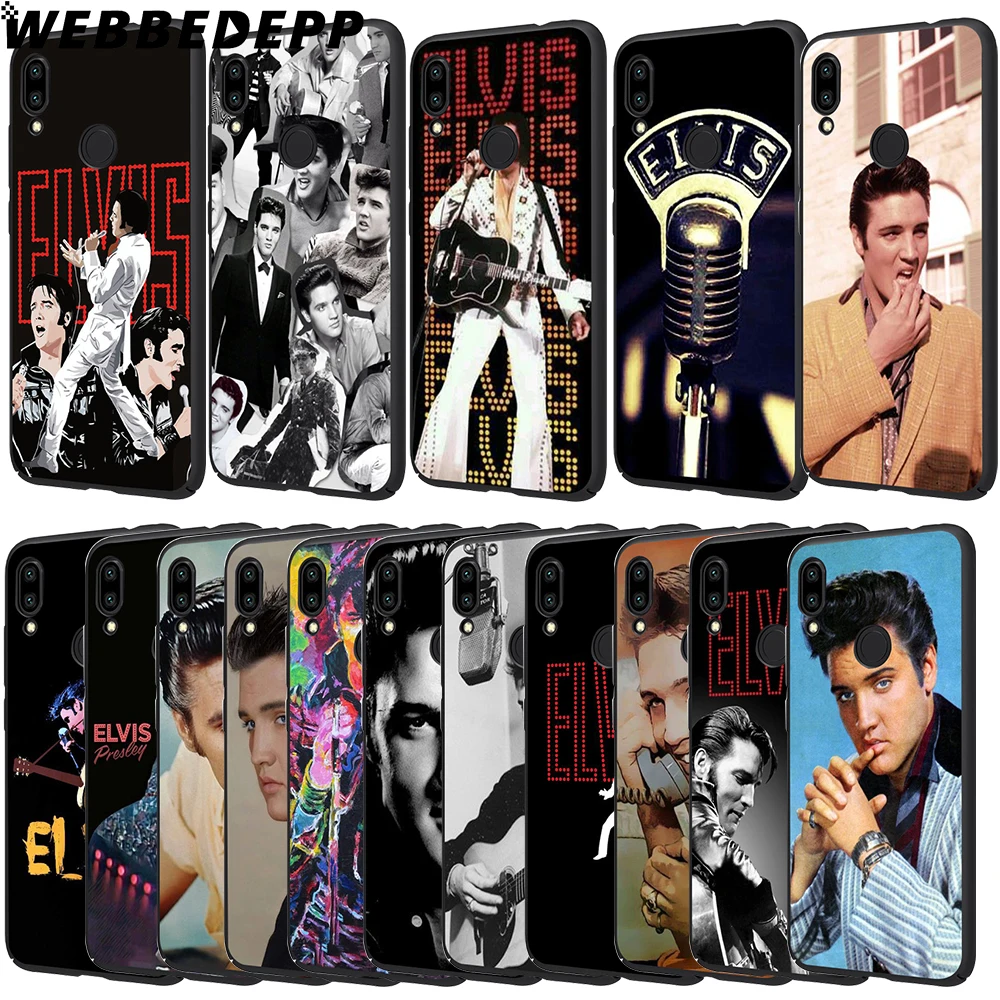 

WEBBEDEPP Elvis Presley Soft TPU Cases Cover for Xiaomi Redmi 7 4A 5A 6A S2 4 4x 5 Plus 6 Pro