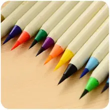 Платина разнообразие акварель мягкая ручка-кисть для каллиграфии набор 14 цветов CF-350CC художественная поставка