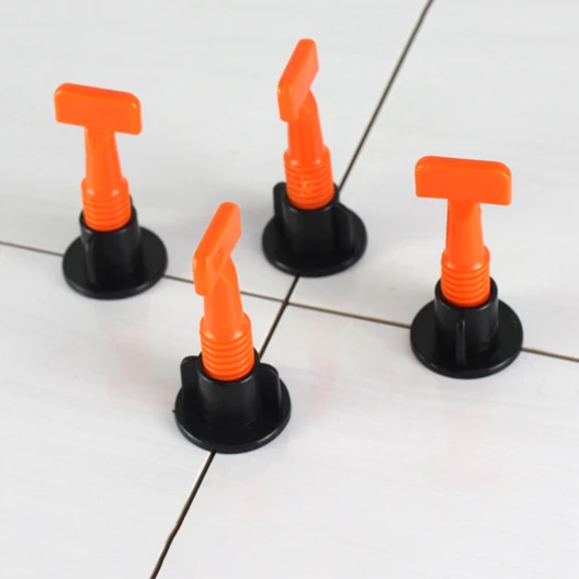 50PCS Tile levellers Mini Level Wedges Alignment Tile Spacers for Wall Floor Tiles carrelage Leveling Leveler Locator Spacers