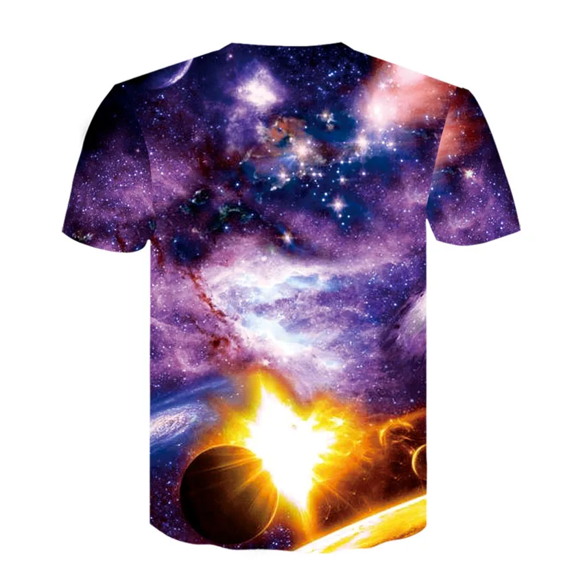 D-326-T恤短袖模板-后