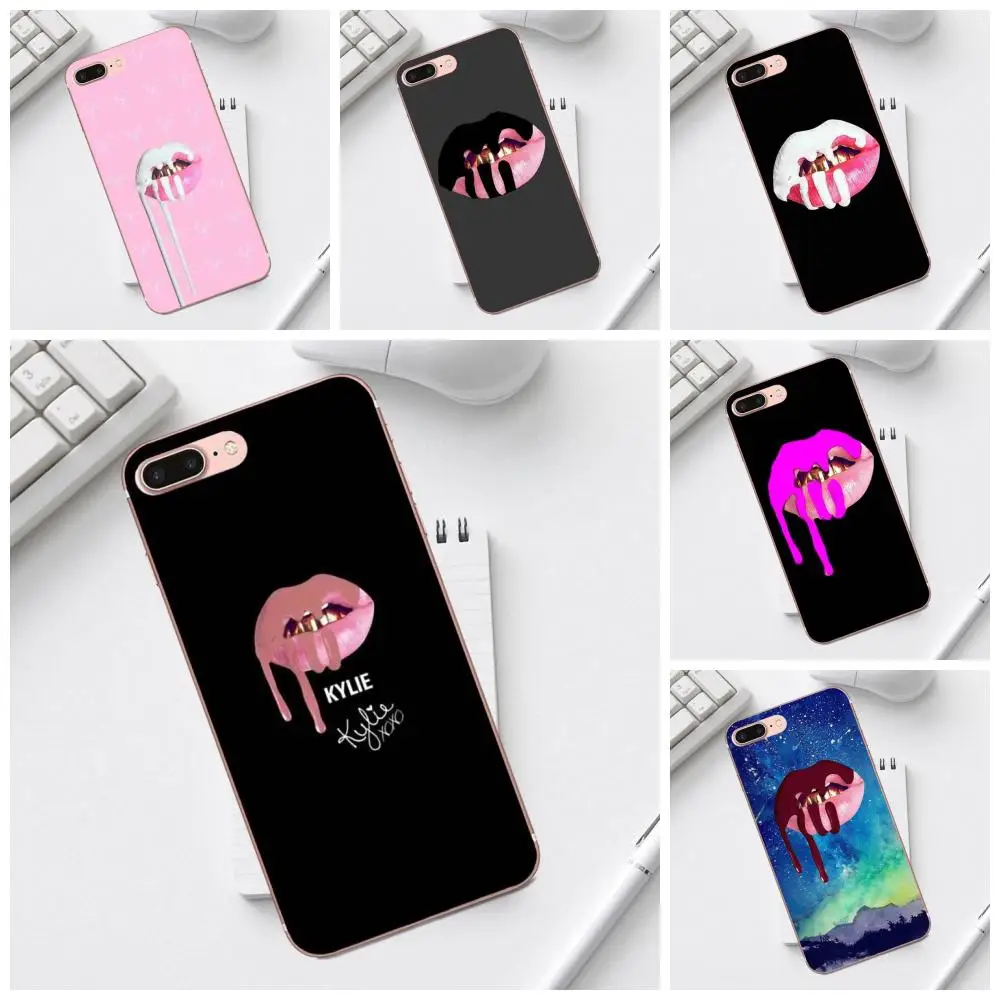 

Qdowpz Kylie Jenner Lip For iPhone 4 4S 5 5C SE 6 6S 7 8 Plus X XS Max XR Galaxy A3 A5 J1 J3 J5 J7 2017 Print Mobile Phone Shell