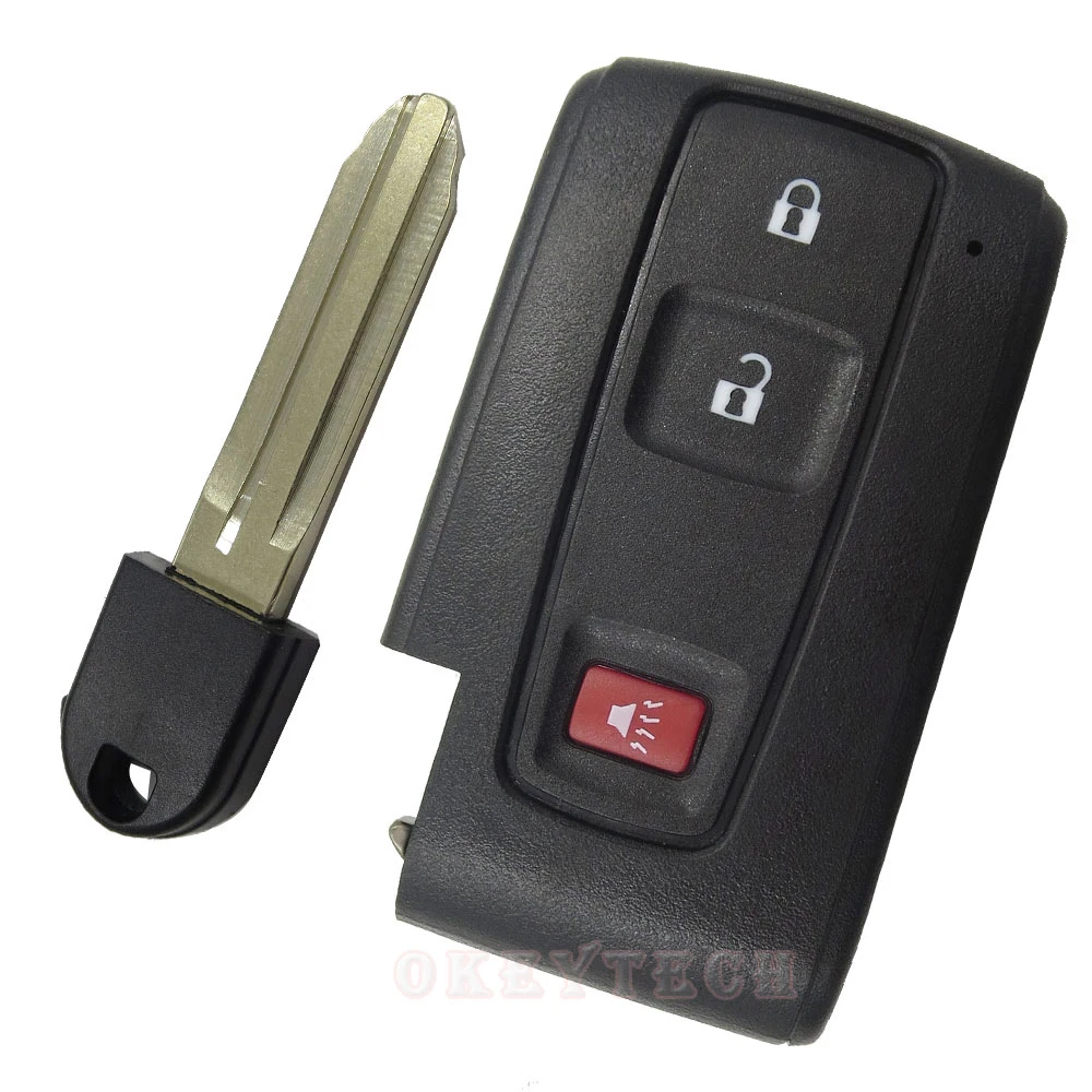 OkeyTech автомобильные аксессуары 1 шт. сменный смарт ключ для Toyota PRIUS 2004 2009 COROLLA VERSO Camry