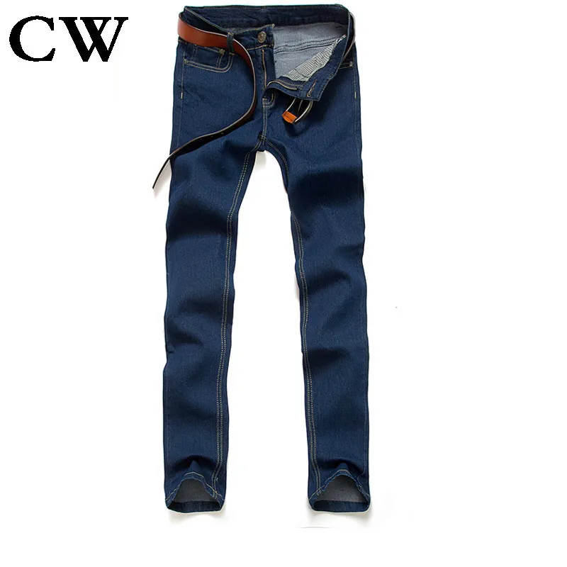 Mens Jeans Plus Size Denim Mens Pants High Quality Pocket Design Slim