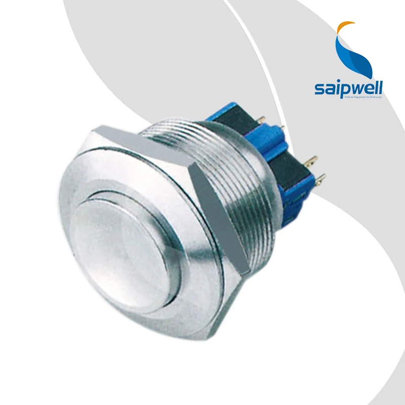 

28mm Resetable Type Mini Push Button Switch /High Flush Shape Metal Enclosed Button Switch (SP28-B3)