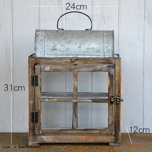 Handcrafted Vintage Lantern, Decorative Candle Holder