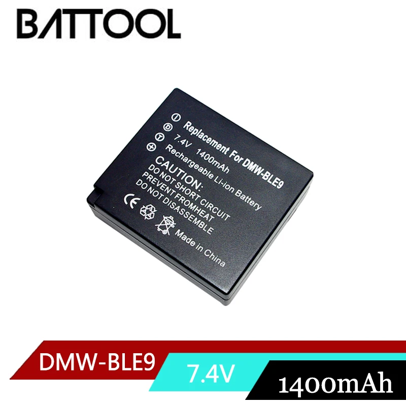 

1X DMW-BLG10 BLG10 DMW-BLE9 BLE9 Rechargeable Battery for Panasonic Lumix DMC GF6 GX7 GF3 GF5 ZS100 ZS60 LX100 GX85 DC-ZS70