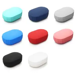 Силиконовый чехол Защитный чехол для Xiaomi Airdots TWS Bluetooth наушники Молодежная гарнитура защитный чехол Красочный мини Новый