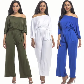 

women's clothing women's jumpsuits slim clothing sets bodysuits european women jumpsuits elastic knitted jumpsuits 5394