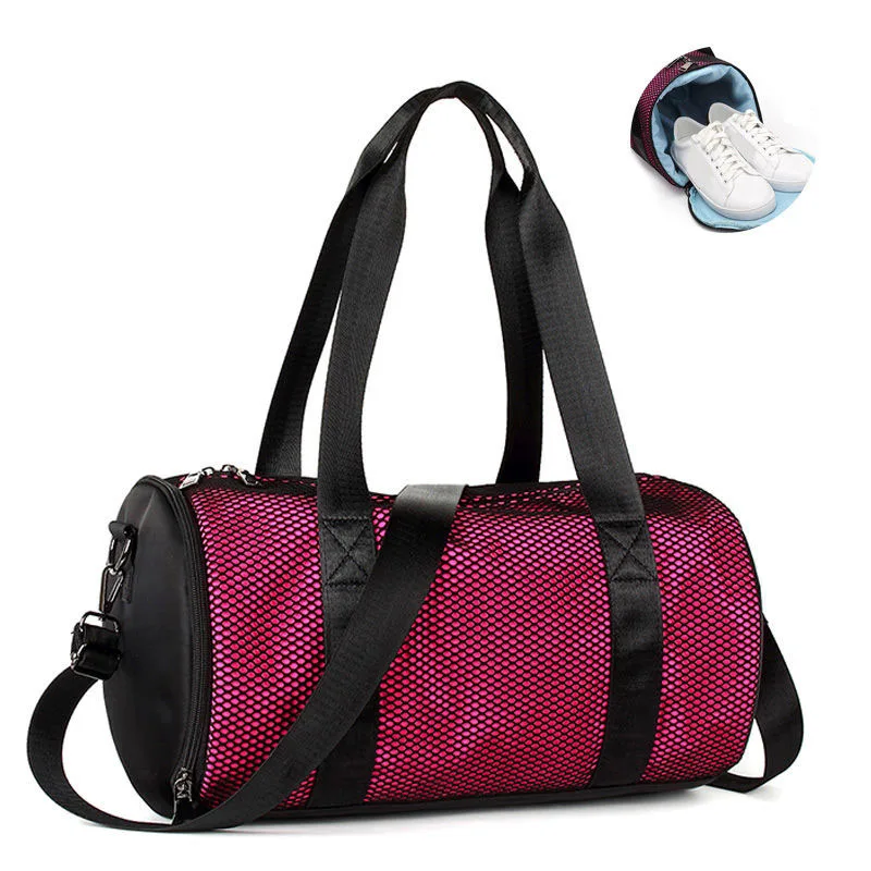 Buy Mesh Gym Yoga Bags Fitness Handbags Shoulder Bag