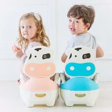 Детская горшок для унитаза, тренировочная сковорода, сиденье для унитаза, Детский горшок, Детская Пеленка, портативный писсуар, удобная спинка, мультфильм, милый горшок