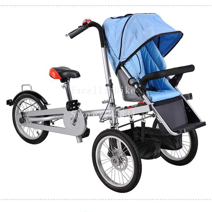 Top Excelli 16" Folding Mother Baby Stroller Free Rain Cover Pushchair Bike Carrier Carrinho Pushchair-Bicycle Baby Strollers 3 in 1 14 Top Excelli 16" Folding Mother Baby Stroller Free Rain Cover Pushchair Bike Carrier Carrinho Pushchair-Bicycle Baby Strollers 3 in 1 14