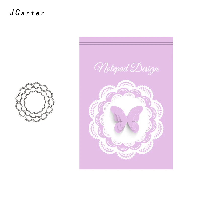 

JC 2019 Metal Cutting Dies Craft Cut Die Garland Background Circle Stencil Scrapbook DIY Handmade Album Paper Cards Decor Moldel