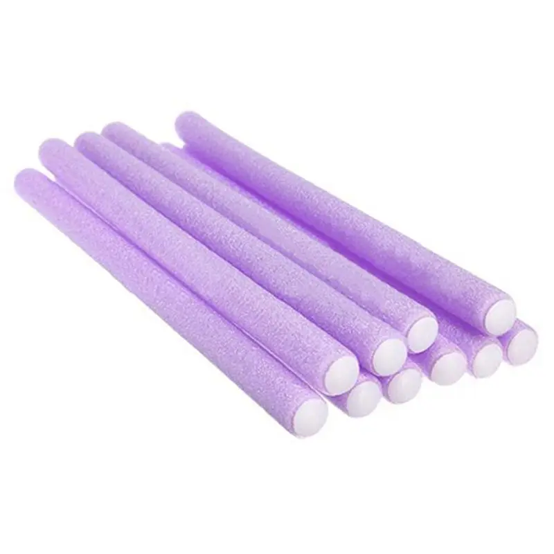 

10 pcs Curler Makers Twist Curls Tool DIY Styling Hair Rollers (Random Color)