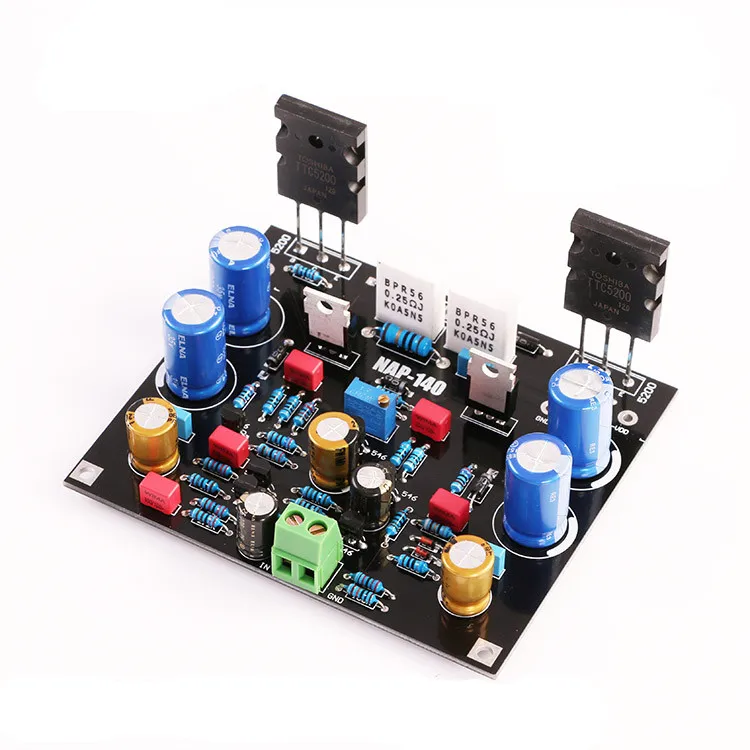 Плата усилителя PK LM3886 AB комплект готовой платы PCB 80 Вт 1 0 канала набор мощности NAP140