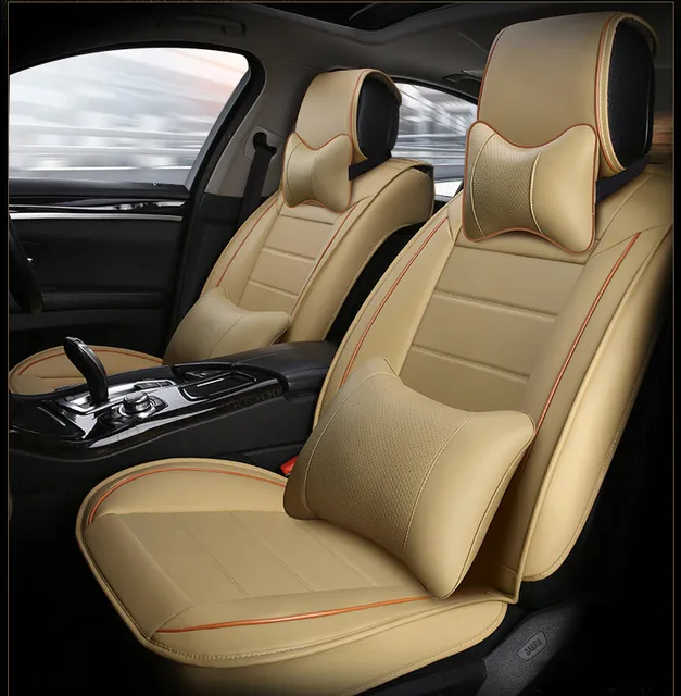 car seat cover auto seats covers leather for volkswagen vw bora golf 3