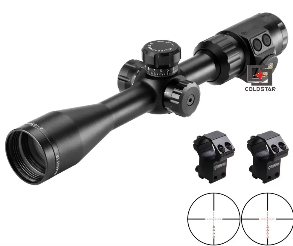 Охотничий термо оружейный прицел ALT 4-16X40 SFIRL Red Dot с подсветкой Оптический прицел Tactica Riflescope air soft scopes Chasse