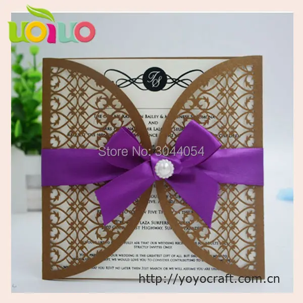 3d Printing Wedding Invitation Card Laser Cut Pop Up Cards 3d Wedding Invitation Card