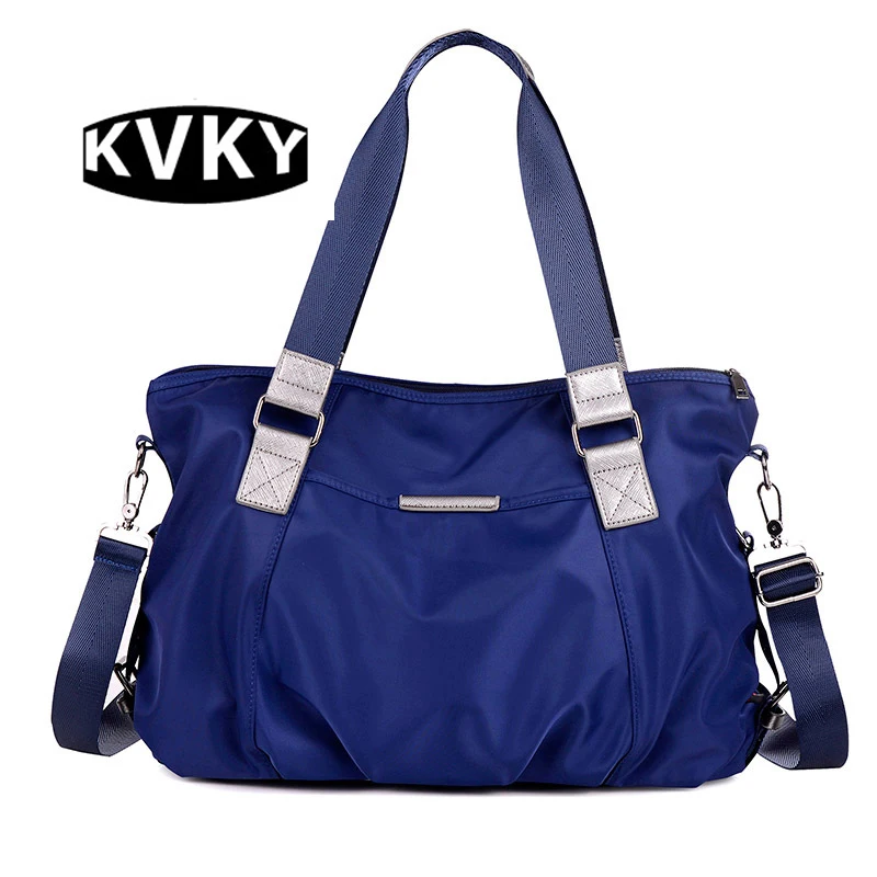 Kvky Woman Nylon Bag Casual Waterproof Nylon Bag For Women Handbags