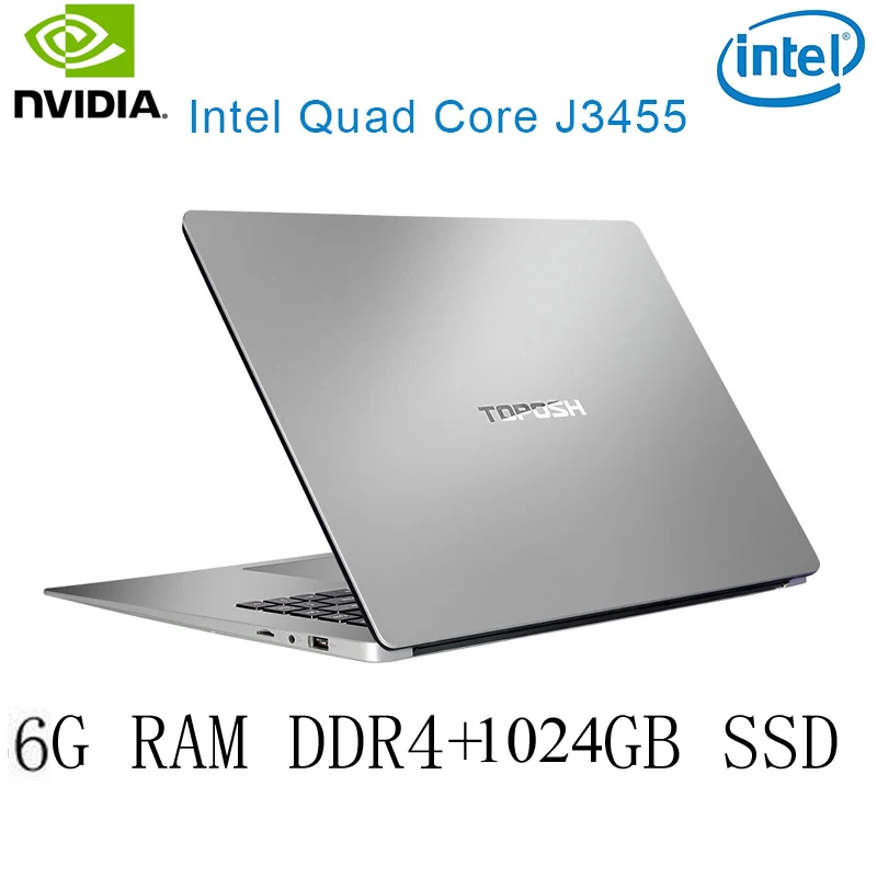 

P2-32 6G RAM 1024G SSD Intel Celeron J3455 NvIDIA GeForce 940M Gaming laptop keyboard and OS language available for choose
