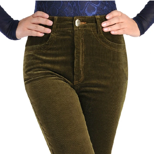 women's stretch corduroy pants