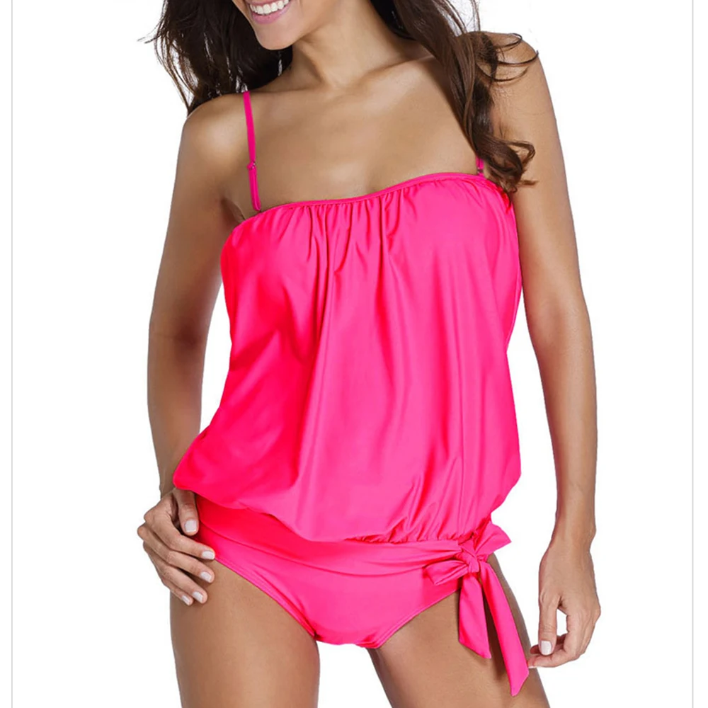 

2018 New Beach Bikini Sexy Large Size Two-piece Swimsuit Swimwear Split Bikini Swimsuit Women Summer Ladies Beach Bathing Suit