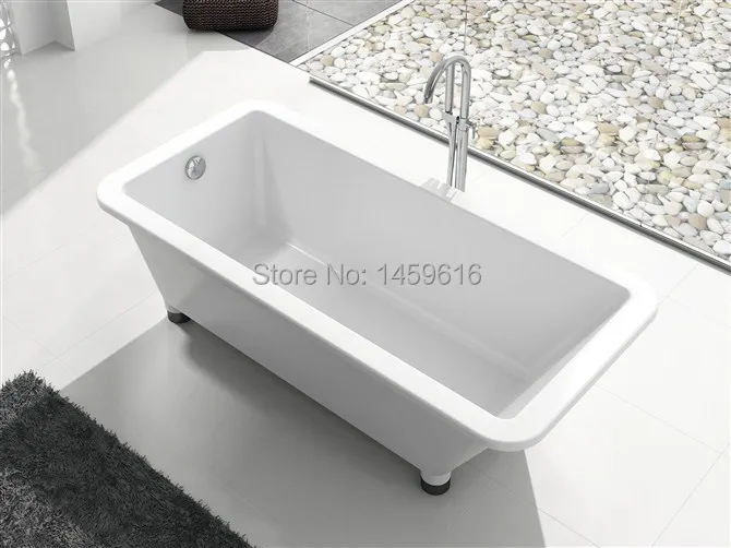 67' Rectangular Fiberglass With Resin Freestanding Seamless Joint