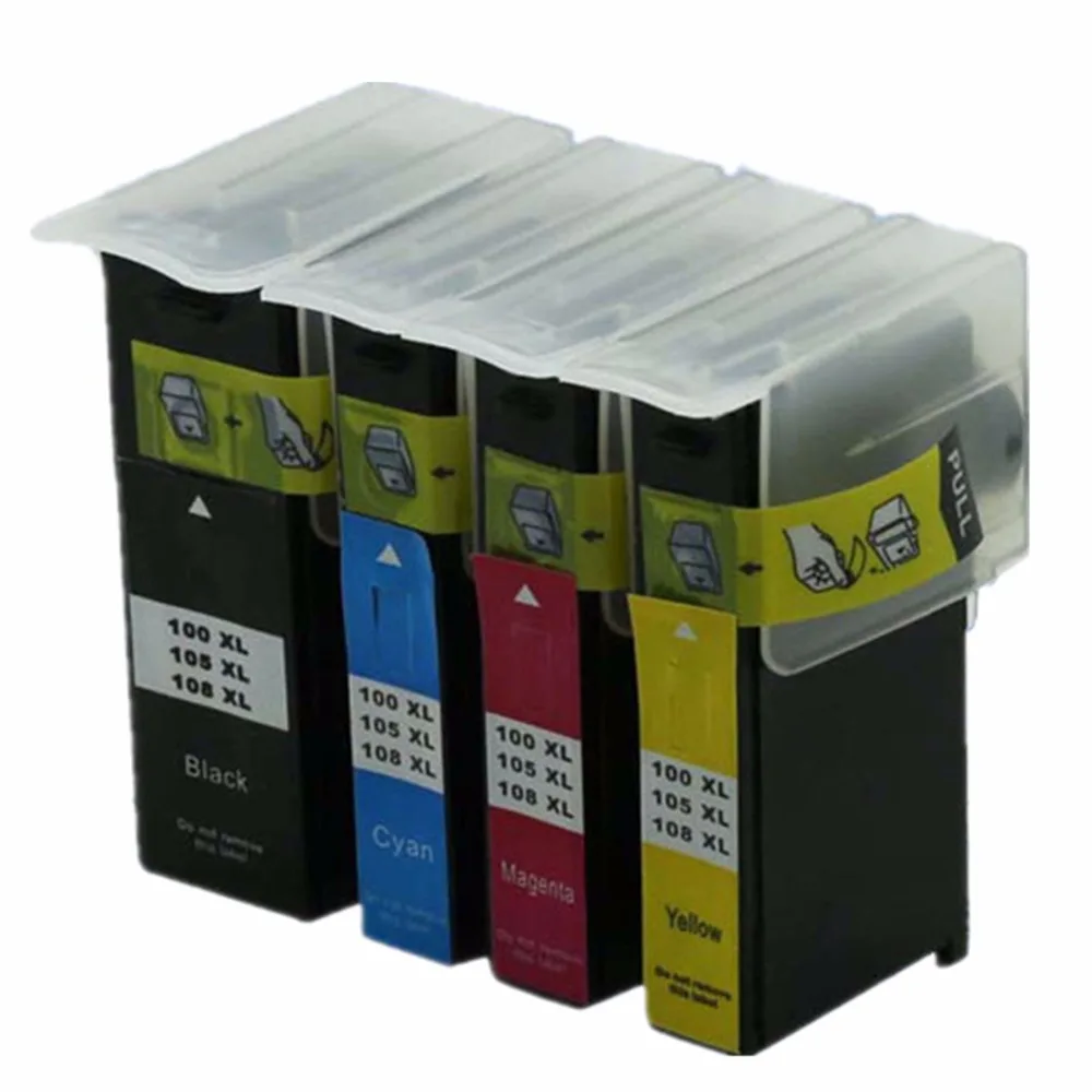 100 105 108 LM100/105/108XL LM100 LM105 LM108 Замена чернильных картриджей для Lexmark S608 S815 S816 S 301 302 305